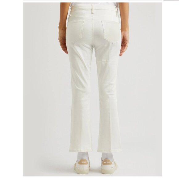 Frame Le Crop Mini Boot in Ecru Retail $298 From Neiman Marcus - Picture 2 of 11